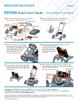 Radiodetection RD1500 Quick Start Manual preview