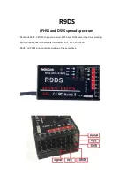 RadioLink R9DS Quick Manual preview