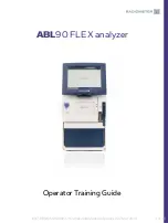 RADIOMETER FLEX ABL90 Operator Training Manual preview