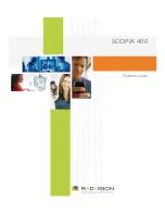 RADVision SCOPIA 400 Platform Manual preview