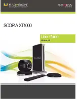 Preview for 1 page of RADVision Scopia XT1000 User Manual