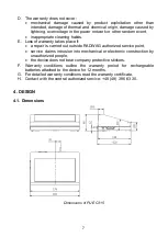 Preview for 7 page of RADWAG PUE C315 User Manual