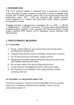 Preview for 9 page of RADWAG PUE HY10 User Manual