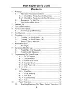 Preview for 3 page of Rae Mesh Router User Manual