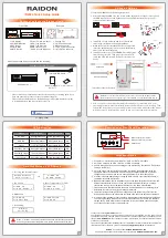 Preview for 2 page of Raidon InTANK iR2024 Quick Setup Manual