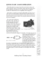 Preview for 3 page of Rail King DASH-8 DIESEL ENGINE Operating Instructions Manual