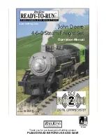 Rail King John Deere Operation Manual preview