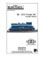 Rail King SW 1500 Freight Set Operation Manual preview