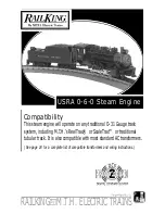 Preview for 1 page of Rail King USRA 0-6-0 Manual