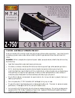 Preview for 1 page of Rail King Z-750 Manual