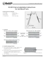 Preview for 1 page of RailFX 601 Series Installation Instructions