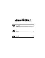 Rain Bird E-6C Manual For Use предпросмотр