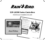 Rain Bird ESP-LXIVM Series Device Installation Manuallines preview
