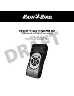 Rain Bird TBOS-II User Manual preview