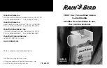 Rain Bird TBOS Manual предпросмотр