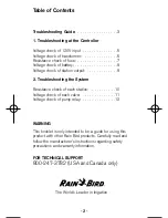 Preview for 2 page of Rain Bird TI-DM200 Troubleshooting Manual