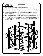 Preview for 24 page of Rainbow Super Funhouse Assembly Instructions Manual