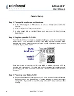 Preview for 6 page of rainforest EAGLE-200 User Manual