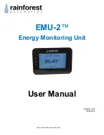 Preview for 1 page of rainforest EMU-2 User Manual