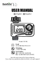 RainPoint ITV105 User Manual preview