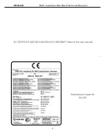 Preview for 3 page of RAIS RINA Instructions For Installation, Use And Maintenance Manual