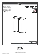 Rak Ceramics RAK-JOY Mounting Instructions preview