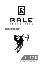 Rale Industries ST120 2021 User Manual preview