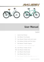 Предварительный просмотр 1 страницы Raleigh Fast Pedelec User Manual