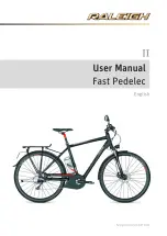 Предварительный просмотр 70 страницы Raleigh Fast Pedelec User Manual