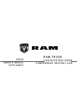 RAM 2014 TRUCK 1500 Owner'S Manual Supplement preview