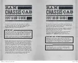 Preview for 2 page of RAM CHASSIS CAB 3500 2017 User Manual