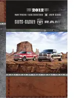 RAM Ram 1500 2012 User Manual preview