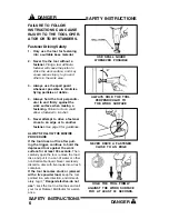 Предварительный просмотр 6 страницы RAMSET D45 Operator'S Safety & Operating Instruction Manual