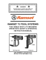 RAMSET T3 Instruction Manual preview