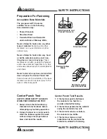 Preview for 3 page of RAMSET T3 Instruction Manual