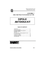 Preview for 3 page of Ramsey Electronics DA-80 Quick Start Manual