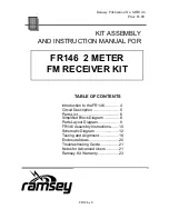 Preview for 3 page of Ramsey Electronics FR146 User Manual