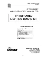 Preview for 3 page of Ramsey Electronics IR1 Manual