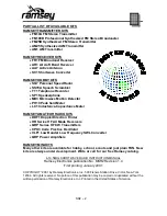 Preview for 2 page of Ramsey Electronics SR2 User Manual