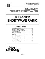Preview for 3 page of Ramsey Electronics SR2 User Manual