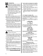 Preview for 46 page of Rancilio CLASSE 10 Original Instructions Manual