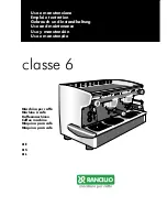 Rancilio Classe 6 E Use And Maintenance Manual preview