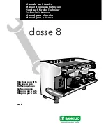 Rancilio Classe 8 S Technician Manual preview