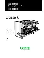 Rancilio Classe 8 S Use And Maintenance Manual preview