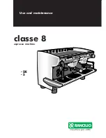 Предварительный просмотр 1 страницы Rancilio Classe 8 S User Manual