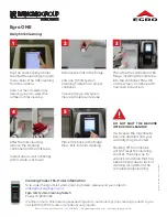 Preview for 3 page of Rancilio EGRO ONE Touch Pure Coffee Quick Cleaning Reference