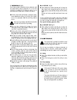 Preview for 31 page of Rancilio ROCKY Use And Maintenance Manual