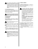 Preview for 42 page of Rancilio ROCKY Use And Maintenance Manual