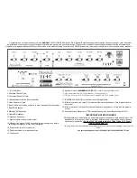 Предварительный просмотр 2 страницы Randall RD40C Operation Manual