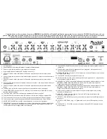 Предварительный просмотр 2 страницы Randall RG3003H Operation Manual